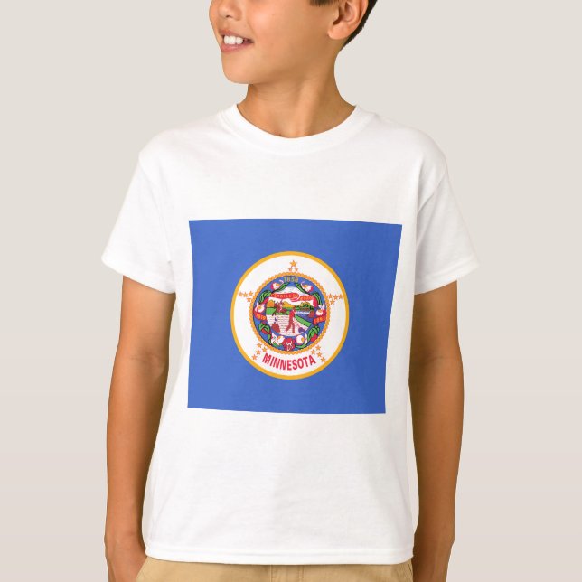 Camiseta Bandera estatal de Minnesota (Anverso)
