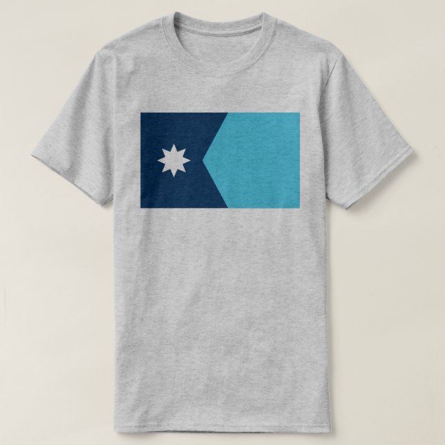 Camiseta Bandera estatal de Minnesota (Diseño del anverso)