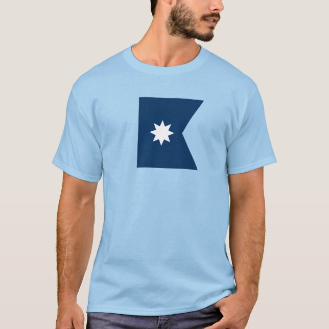 Camiseta Bandera estatal de Minnesota (Anverso)