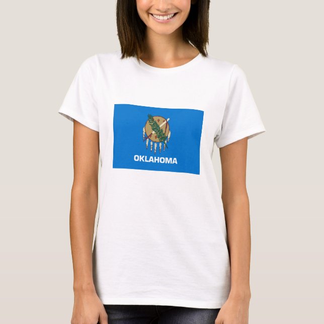 Camiseta Bandera estatal de Oklahoma (Anverso)