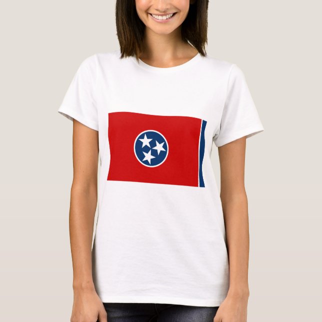 Camiseta Bandera estatal de Tennessee (Anverso)