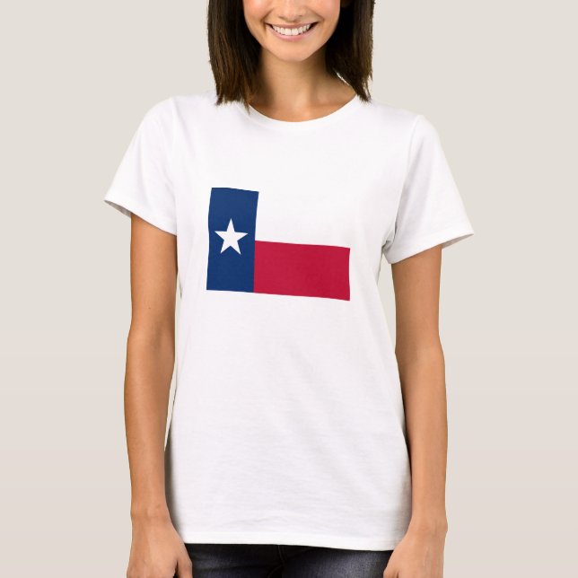 Camiseta Bandera Estatal de Texas (Anverso)