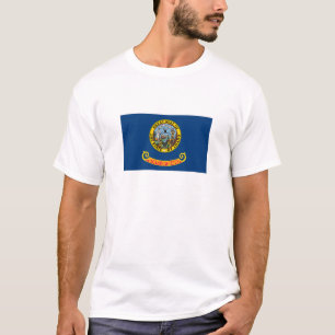 Camiseta Bandera Estatal Idaho