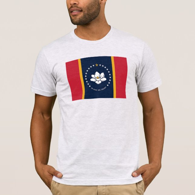 Camiseta Bandera Estatal Mississippi 2020 (Anverso)