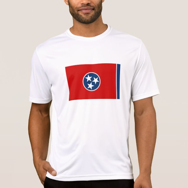 Camiseta Bandera Estatal Tennessee (Anverso)