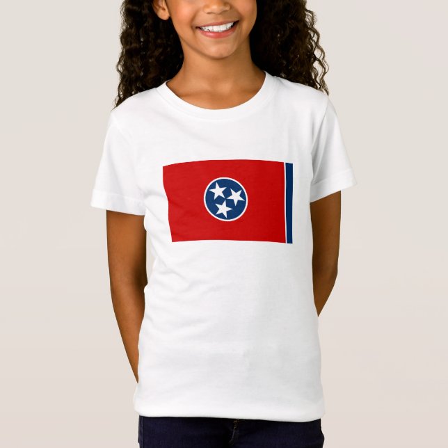 Camiseta Bandera Estatal Tennessee (Anverso)