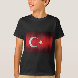 Camiseta Bandera estilizada de Turquía