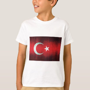 Camiseta Bandera estilizada de Turquía