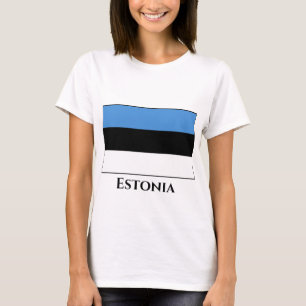 Camiseta Bandera estonia