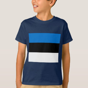 Camiseta Bandera estonia