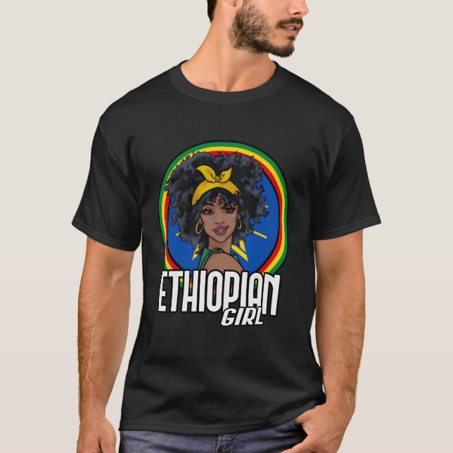 Camiseta Bandera etíope (Anverso)