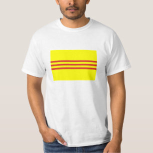Camiseta bandera étnica del sur de Vietnam