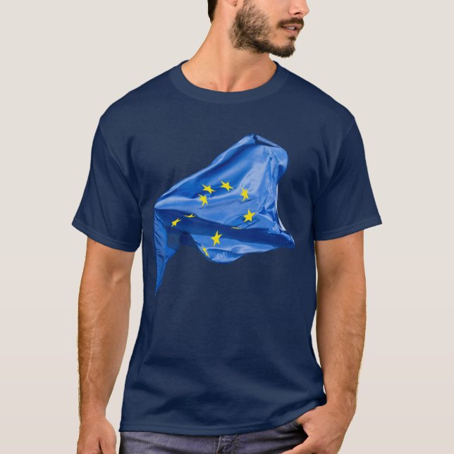 Camiseta Bandera europea (Anverso)