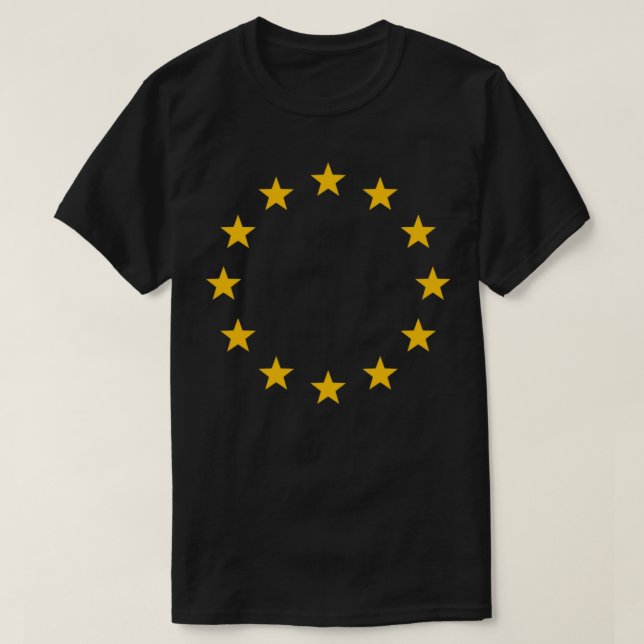 Camiseta Bandera europea (Diseño del anverso)