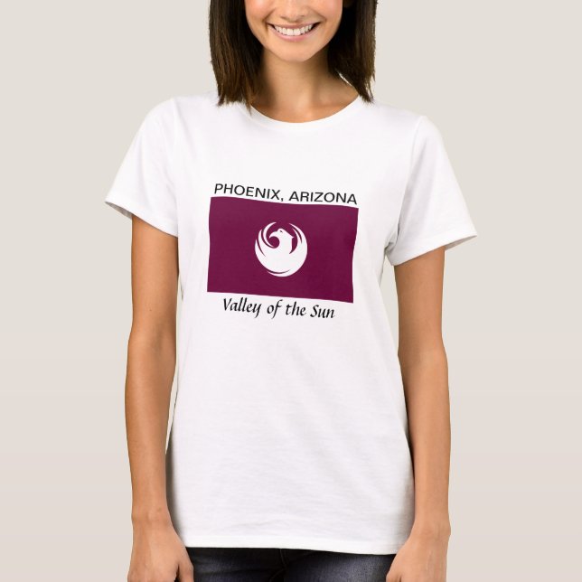 Camiseta Bandera fénix "Valle del Sol" (Anverso)