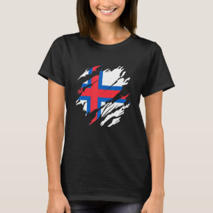 Camiseta Bandera feroesa Islas Feroe 2