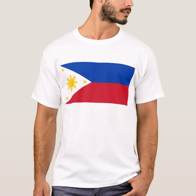 Camiseta Bandera filipina (Anverso)