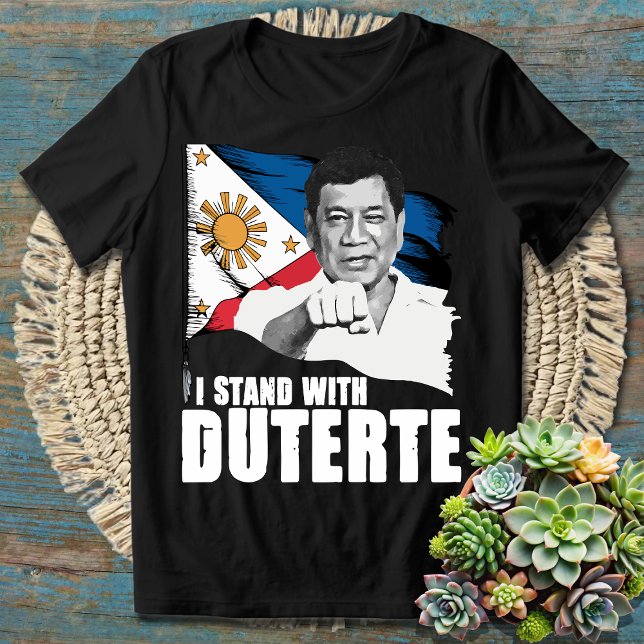 Camiseta Bandera filipina apoyo a Duterte (Subido por el creador)