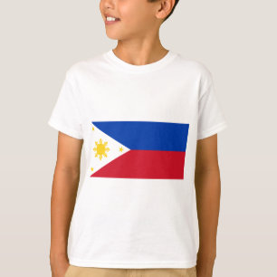 Camiseta Bandera filipina, bandera nacional de las islas