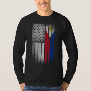 Camiseta Bandera filipina estadounidense