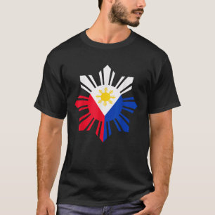 Camiseta Bandera filipina Pinoy Bandera Filipino Pinoy Sun