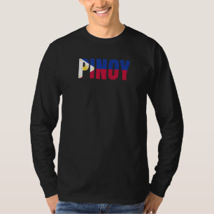 Camiseta Bandera filipina Pinoy Sol Amor Pinoy asiático fil