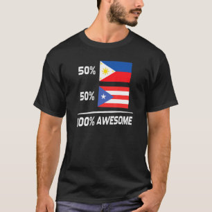 Camiseta Bandera filipina puertorriqueña Filipinas Puerto R