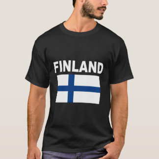 Camiseta Bandera finlandesa Guay Bandera Banderas de regalo