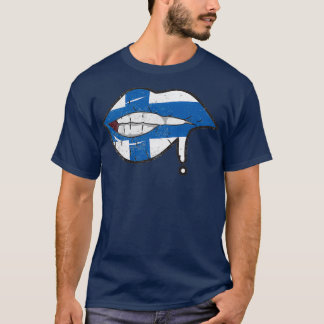 Camiseta Bandera finlandesa Suomen Lippu