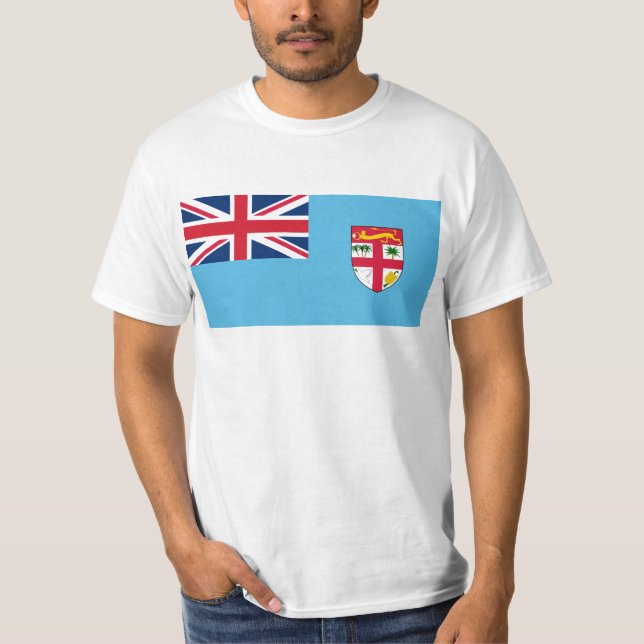 Camiseta Bandera FJ de Fiji (Anverso)
