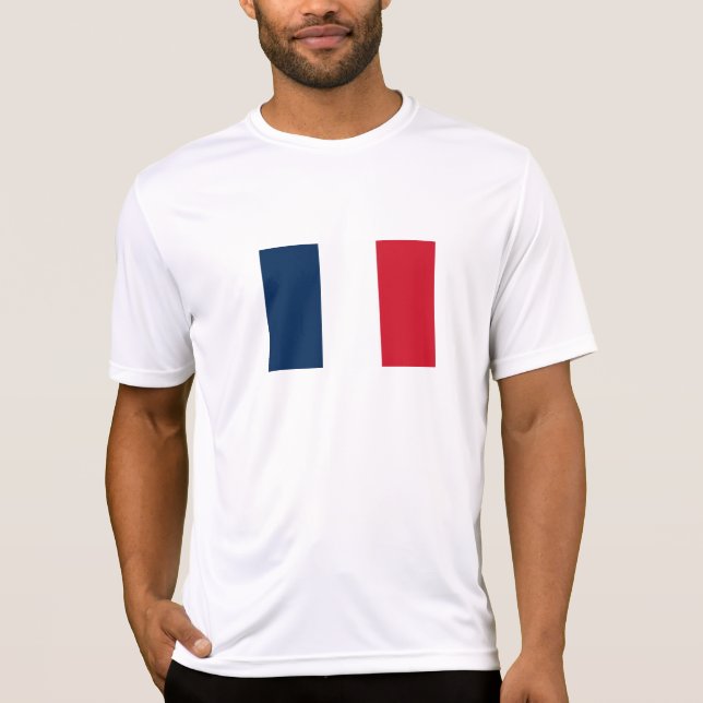 Camiseta Bandera francesa (Anverso)