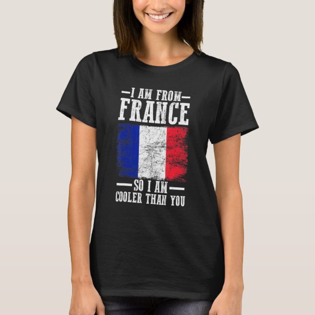 Camiseta Bandera francesa (Anverso)