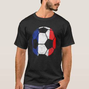 Camiseta Bandera francesa de apoyo al país del orgullo de s