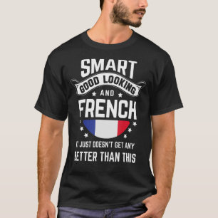 Camiseta Bandera Francesa Orgullo nativo Francia Raíces fra