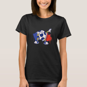 Camiseta Bandera Francesa Pelota de Fútbol Juega Francia