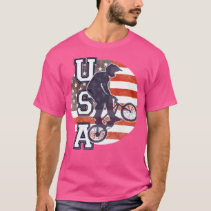 Camiseta Bandera FreeAmerican Del Equipo De Ciclismo De Ue 