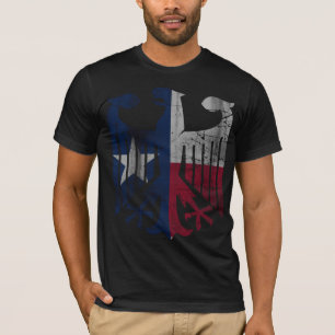 Camiseta Bandera fresca de la herencia de Eagle del alemán
