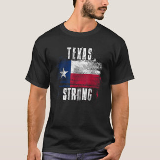 Camiseta Bandera fuerte y angustiada de Texas, orgullo de T