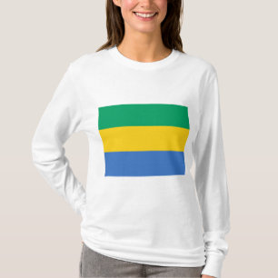 Camiseta Bandera gabonesa (Gabón)