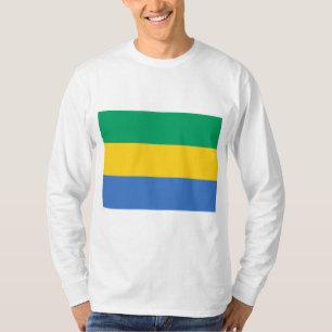 Camiseta Bandera gabonesa (Gabón)