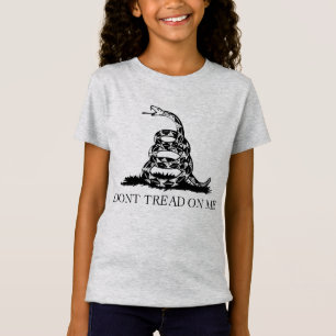 Camiseta Bandera Gadsden de serpiente de cascabel: Lucha, R