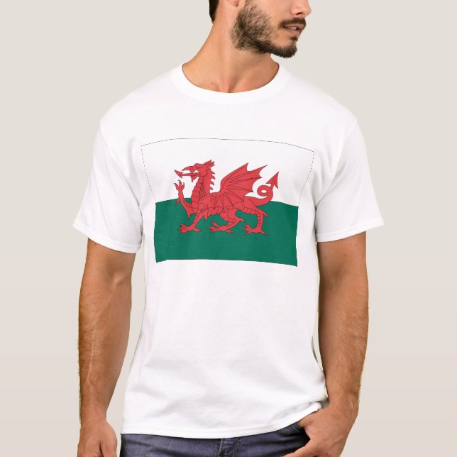 Camiseta Bandera Galés (Anverso)