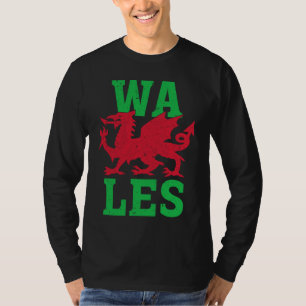 Camiseta Bandera galesa del país de origen de Wales Pride