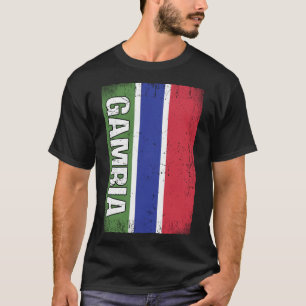 Camiseta Bandera gambiana Gambia