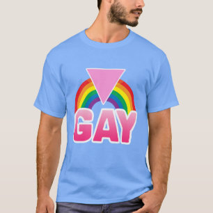 CAMISETA BANDERA GAY DEL ARCO IRIS