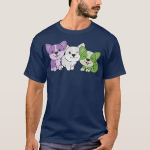 Camiseta Bandera Género Orgullo Lgbtq Perros Género Corg
