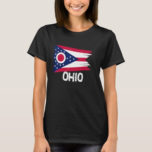 Camiseta Bandera genial de Ohio (Anverso)
