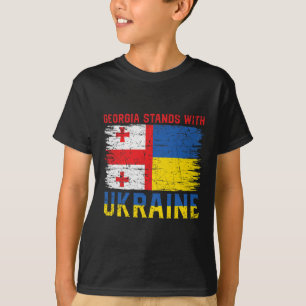 Camiseta Bandera georgiana-ucraniana - Países amigos