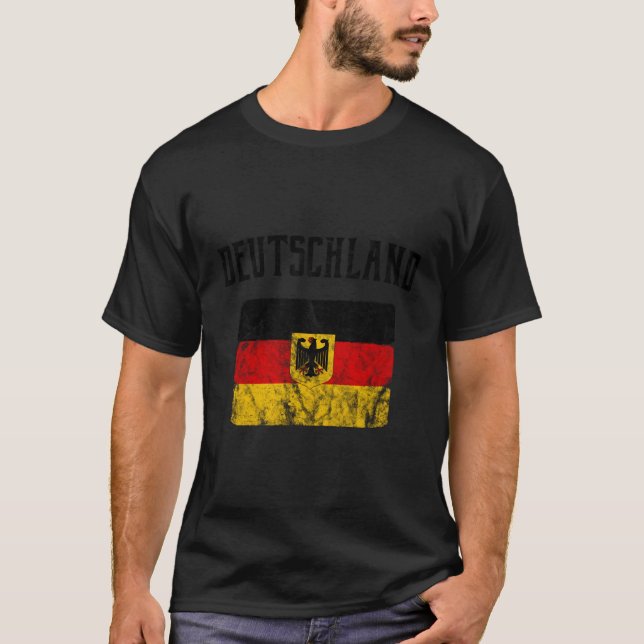Camiseta Bandera Ger Deutschland (Anverso)