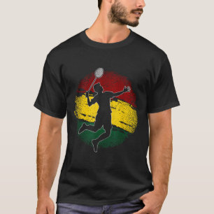 Camiseta Bandera ghanesa del jugador de bádminton Ghana